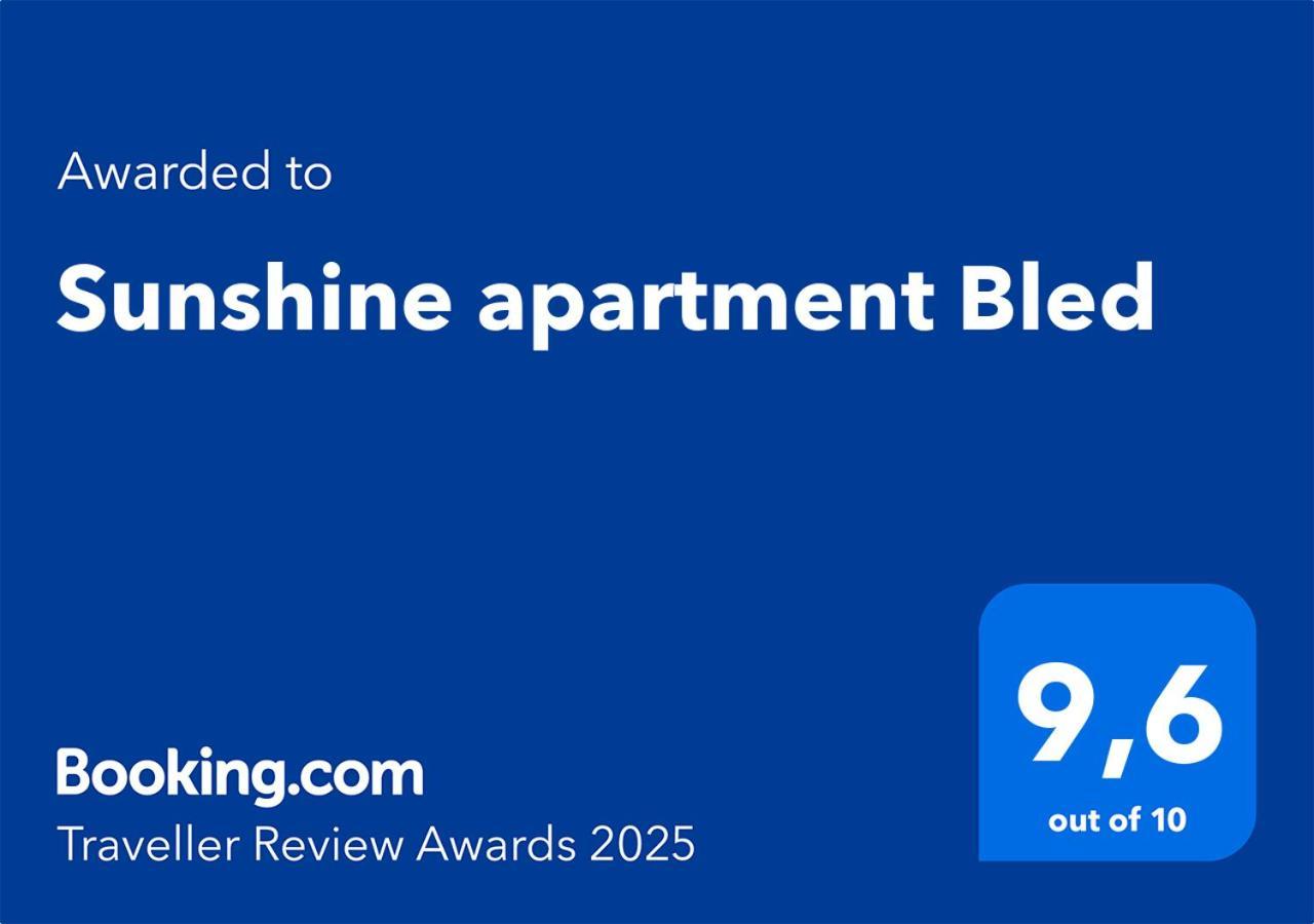 Sunshine Apartment Блед Экстерьер фото